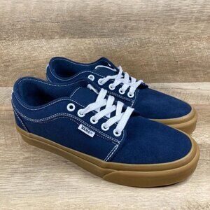 VANS Chukka Low Sid Dress Blues/Gum PopCush Shoes Men's Sz 7 Women's Sz 8.5 NEW